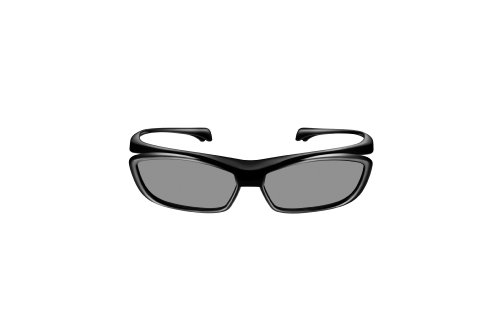 Panasonic VIERA TY-EP3D10UB Passive Polarized 3D Eyewear, 2 - Pack
