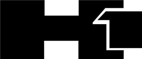 Hummer H1 Car Bumper Sticker 6" x 3"
