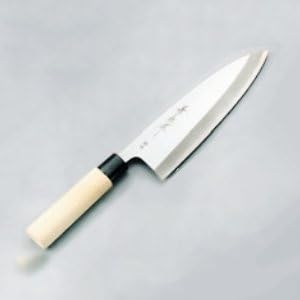 'Kanematsu' Deba Kitchen Knife, Shirogami steel no2 (210mm(8.3inch))