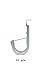 ICC J-Hook 2″ 90° Ceiling Mount (ICCMSJH944) (1 Pack) 25 Count