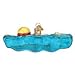 Old World Christmas Swim, Skis and Flippers Glass Blown Ornaments for Christmas Tree, Swimmer
