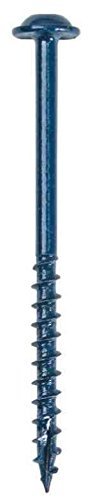 Kreg SML-C250B-250 Blue-Kote Weather Resistant Pocket Hole Screws - 2 1/2", 8 Coarse, Washer Head, 250 count