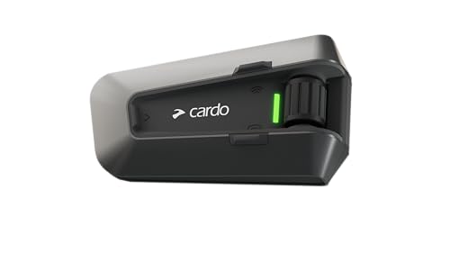 Cardo PACKTALK EDGE Motorcycle Bluetooth Communication System Intercom with Headset - Twin Pack