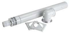 Worcester Greenstar 80/125 mm Standard Horizontal Flue Kit