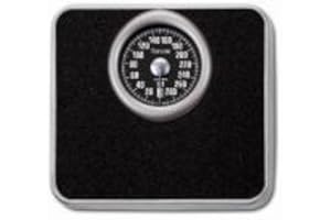 TAYLOR PRECISION PRODUCTS 300 Lb. White Bath Scale