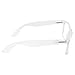 grinderPUNCH Crystal Clear Frame Lens Transparent Sunglasses Eyeglasses 2 Pack