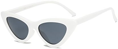 Cramilo Cat Eye Sunglasses Women Vintage Retro Clout Goggles Cateye Sun Glasses