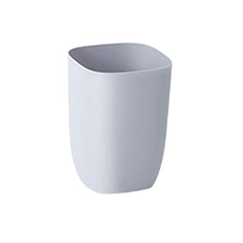SYDDP Household Trash Can Waste Bins Garbage Collector Sanitary Bucket Simple Storage Bucket 10L (Color : Gray)