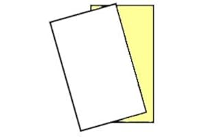 250 Sets, Legal Size, 8.5 x 14, NCR 5889, 2 Part Carbonless Laser - Inkjet Printer Paper, White-Canary