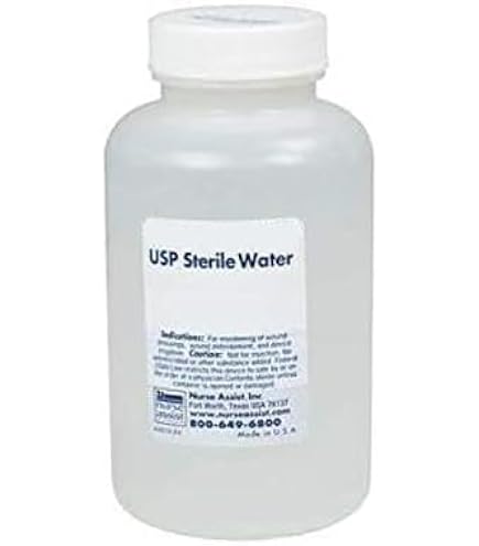 Amazon.com: Sterile Water (6-Pack of 100 ml) : Industrial & Scientific Amazon.com: Sterile Water (6-Pack of 100 ml) : Industrial & Scientific