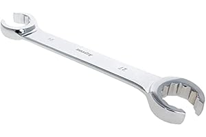 Heyiarbeit Flare Nut Wrench, 24mm x 27mm Metric Double Open End, 1Pcs