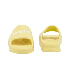Lacoste Women's Serve Slide, Yellow, 9