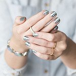 Jamberry Nails Half Sheet Nail Wrap Animal Prints (Mermaid Tales)
