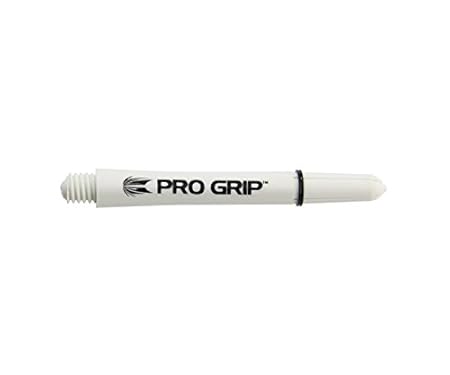 Target Pro Grip Shaft mit Aluminium Ring Weiß 3 Stück
