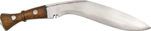 CAS Iberia Swords CIH57 Authentic Styling Gurkha Khukuri with Brown Hardwood Handles