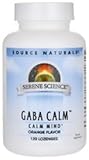 GABA Calm Sublingual-Orange Source Naturals, Inc. 30 Lozenge
