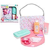 Perfectly Cute - Just Like Mommy Baby Doll Diaper Bag Set with Accessories - 7 Pcs Set