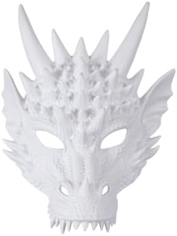Amazon.com: Alodidae Dragon Mask Halloween Masquerade Masks Half