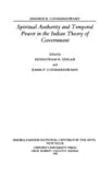 Spiritual Authority and Temporal Power in the Indian Theory of Government, Bose, Sarmila and Coomaraswamy, Ananda Kentish, 0195631439