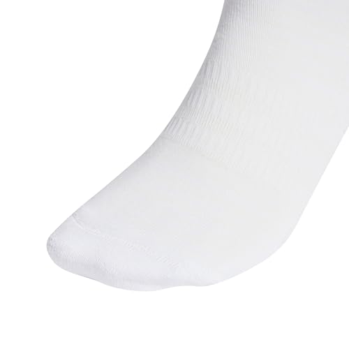 adidas Unisex Kinder Cushioned Crew Socks 3 Pairs, White / Black, 4-5 Years thumbnail 3