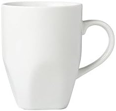 White Porcelain Coffee Mugs, 12 Oz, 1 pc