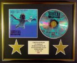 NIRVANA/CD DISPLAY/LIMITED EDITION/COA/NEVERMIND