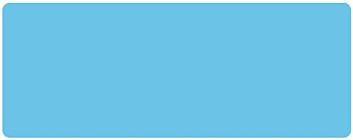 United Ad label Paper Rectangles, 2-1/4" x 7/8", Light Blue - 500 Label Per Roll