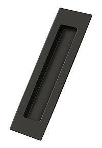 Deltana FP7178U10B Flush Pull, Rectangular, HD, 7" x 1-7/8" x 3/8", Solid Brass Oil-rubbed Bronze