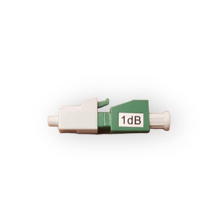 CHB Fibre Optic Attenuators 1dB 5dB 10dB 20dB Fixed Value SC LC APC UPC Male to Male/Female Single Mode 1310nm 1550nm Fiber Connector Attenuation (1dB LC/APC Male to Female)