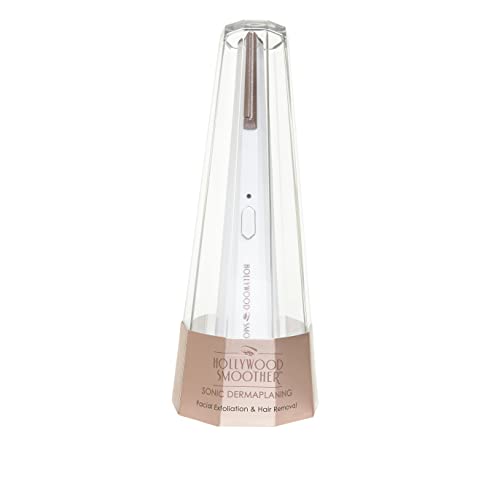 Hollywood Browzer Smoother Sonic Dermaplaner - Eyebrow Razor and Facial Hair Re…