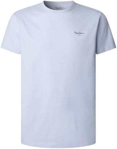 Herren Original Basic 3n T-Shirt, Blau (Bleach Blue), L