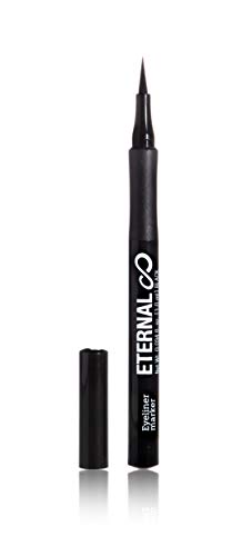 Eternal Cosmetics Waterproof Eyeliner 4 Collection: Professional Eyeliner Marker, Pencil with Vitamin E, Liquid Eyeliner, No Sharpener Twist Up Pencil - Long Lasting for a Natural Effect (Black) - Thumbnail 2