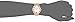 kate spade new york Women's 1YRU0735 Metro Dot Rose Gold-Tone Watch with Beige Genuine Leather Band