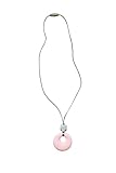 Itzy Ritzy Teething Happens Silicone Necklace Pendant, Blush