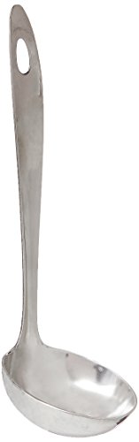 Chef Craft Platinum Series Stainless Steel Heavy Gage Ladle | 9.5-Inches Long | 3-Pack