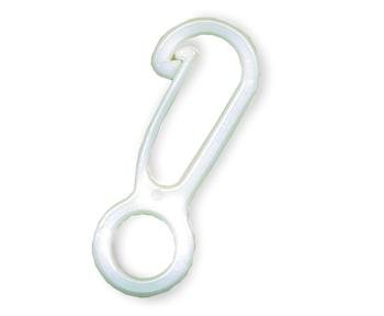 Clip/Snap -Plastic to Attach Flag to Flagpole With Rope