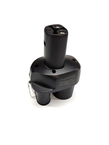 CCS2 to NACS Charging Adapter | Fits Models 3, Y, X, S & Cybertruck | AC/DC EV Charger Converter | Fits UAE Public Charging Stations