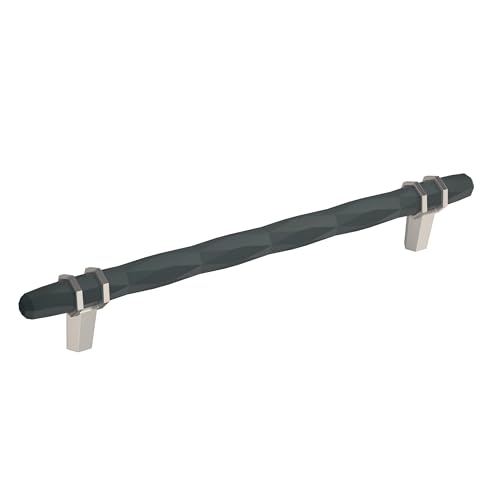 Amerock | Cabinet Pull | Black Bronze/Satin Nickel