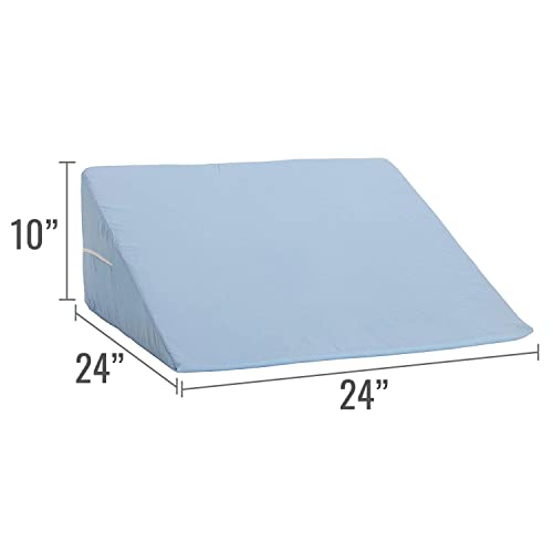 DMI Bed Wedge Pillow and Triangle Wedge with Elevated Incline for Neck