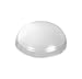 Rok Hardware 144 Pack Round Small Clear Soft Close Cabinet & Furniture Bumpers 9.5mm Diameter x 3.8mm - SCB03