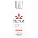 Hempz Frosted Peppermint and Vanilla Sugar Body Creme, 2.25 Ounce