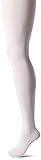 HUE Women's Opaque Sheer to Waist Opaque Tight,White,3