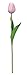 Duovlo 18 Heads Artificial Mini Tulips Real Touch Wedding Flowers Arrangement Bouquet Home Room Centerpiece Decor (Light Purple)