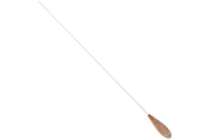 WALFRONT Professional Pearwood Conductor Baton | Lightweight Orchestra Director Baton for Symphony, Choral & Band Conducting | Ergonomic Wooden Music Baton
