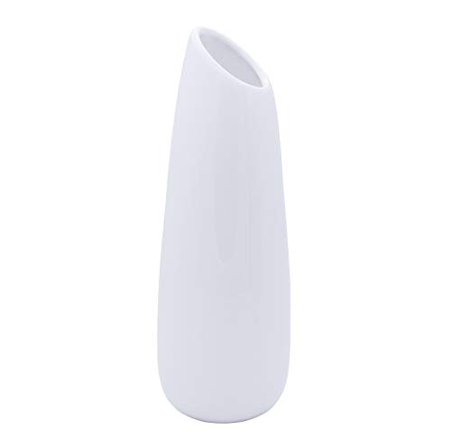 TAWCHES Ceramic Vase TN001B White