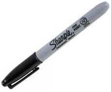 Sharpie Marker Pen Permanent Fine Point - Color: Black