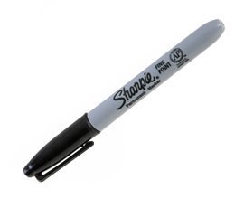 Sharpie Marker Pen Permanent Fine Point - Color: Black