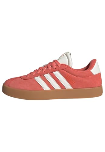 Mujer VL Court 3.0 Shoes, Preloved Scarlet/Core White/Bright Red, 39 1/3 EU