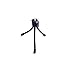 Spytec SC-00008 Black Mini Tripod for The Mobius Action Camera with 0.25 inch -20 Tripod Thread Compatible with Most Ca