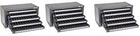 Huot 13025 Five-Drawer Drill Bit Dispenser Cabinet for Jobber Length Wire Sizes #1 to #60 (3)